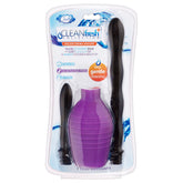 Deluxe Anal Enema Kit with 10.8 Oz Easy Squeeze Bulb Purple Douches